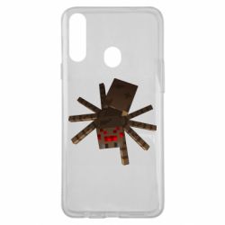 Чехол для Samsung A20s Spider from Minecraft - PrintSalon
