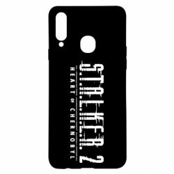 Чехол для Samsung A20s Stalker 2 Heart Of Chernobyl Logo - PrintSalon