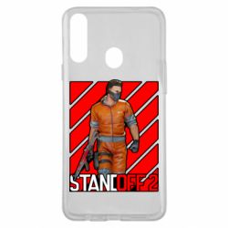 Чехол для Samsung A20s Standoff 2 Red Logo - PrintSalon
