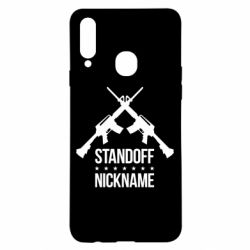 Чехол для Samsung A20s Standoff Nickname - PrintSalon