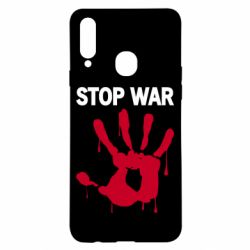 Чехол для Samsung A20s Stop War - PrintSalon