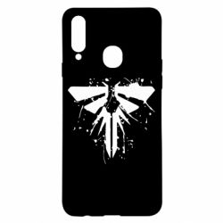 Чехол для Samsung A20s The last of us spray logo - PrintSalon
