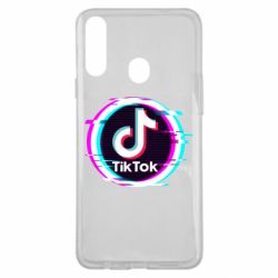 Чехол для Samsung A20s Tik tock glitch ring - PrintSalon