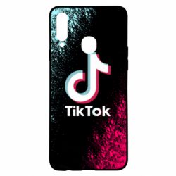 Чехол для Samsung A20s Tiktok spray art - PrintSalon