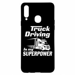 Чехол для Samsung A20s Truck Driving Is My Superpower - PrintSalon