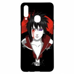 Чохол для Samsung A20s Uchiha Sasuke Art - PrintSalon