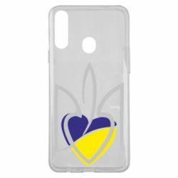 Чехол для Samsung A20s Ukrainian heart - PrintSalon