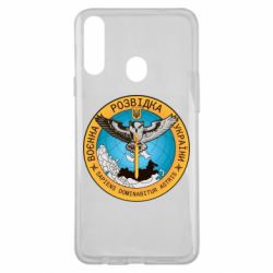 Чехол для Samsung A20s Военная разведка Украина, сова - PrintSalon