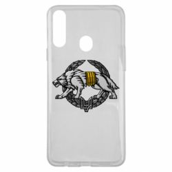 Чехол для Samsung A20s Волк УССО - PrintSalon