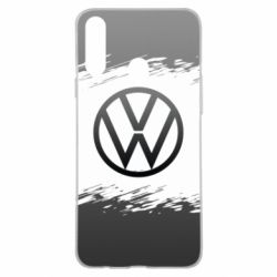 Чохол для Samsung A20s Volkswagen logo and grunge - PrintSalon