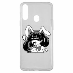 Чехол для Samsung A20s Waifu Bunny - PrintSalon
