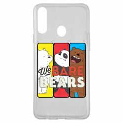 Чехол для Samsung A20s We bare bears collage - PrintSalon