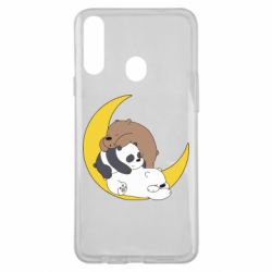 Чехол для Samsung A20s We bare bears sleep - PrintSalon