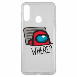 Чехол для Samsung A20s Where? ( Among Us )-PrintSalon Чехол для Samsung A20s Where? ( Among Us )