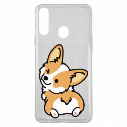 Чехол для Samsung A20s Winking Corgi - PrintSalon