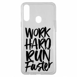 Чохол для Samsung A20s Work hard run faster - PrintSalon