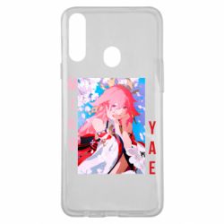Чехол для Samsung A20s Yae Miko art - PrintSalon
