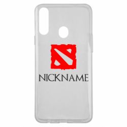 Чехол для Samsung A20s Your nickname Dota2-PrintSalon Чехол для Samsung A20s Your nickname Dota2
