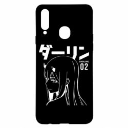 Чехол для Samsung A20s Zero Two Girl - PrintSalon