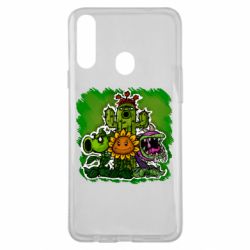Чохол для Samsung A20s Zombie vs Plants players - PrintSalon