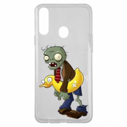 Чехол для Samsung A20s Zombie with a duck - PrintSalon