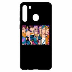 Чехол для Samsung A21 All Main Characters - PrintSalon