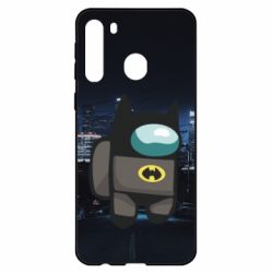 Чехол для Samsung A21 Among Us - Batman in the city - PrintSalon
