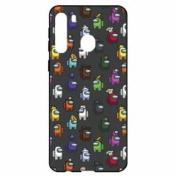 Чехол для Samsung A21 Among Us Pattern - PrintSalon