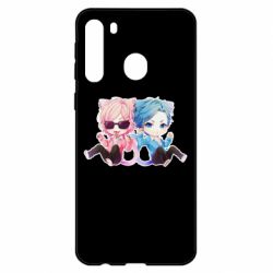 Чехол для Samsung A21 Ayato and Yuri - PrintSalon
