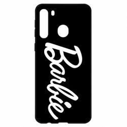 Чехол для Samsung A21 Барби Лого - PrintSalon