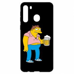 Чехол для Samsung A21 Барни Гамбл