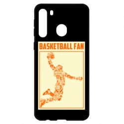 Чехол для Samsung A21 Basketball fan - PrintSalon