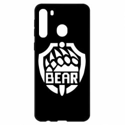 Чехол для Samsung A21 BEAR Emblem Escape from Tarkov