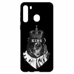 Чехол для Samsung A21 Bear King - PrintSalon