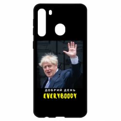 Чехол для Samsung A21 Boris Johnson Everybody-PrintSalon Чехол для Samsung A21 Boris Johnson Everybody