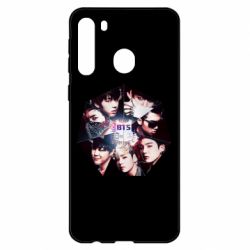 Чехол для Samsung A21 Bts  к-рор