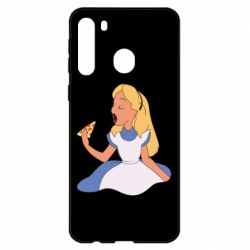 Чехол для Samsung A21 Chinerella Pizza - PrintSalon