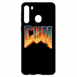 Чехол для Samsung A21 Cum Doom logo - PrintSalon