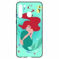 Чехол для Samsung A21 Cute and shy Ariel