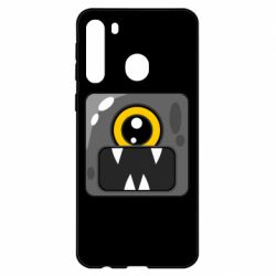 Чехол для Samsung A21 Cute black boss - PrintSalon