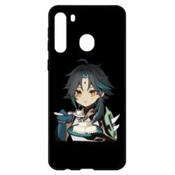 Чехол для Samsung A21 Cяо кушает - PrintSalon