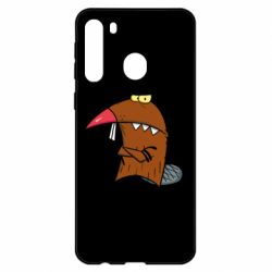 Чехол для Samsung A21 Daggett Beaver - PrintSalon