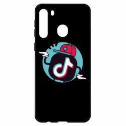 Чехол для Samsung A21 Dancing Tik tok - PrintSalon