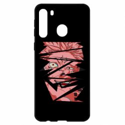 Чехол для Samsung A21 Demon Yuji Itadori - PrintSalon
