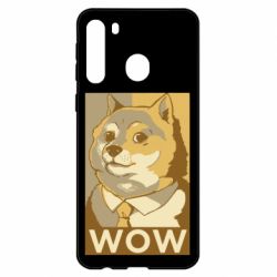 Чехол для Samsung A21 Doge wow meme - PrintSalon