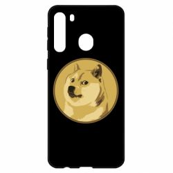 Чехол для Samsung A21 Dogecoin-PrintSalon Чехол для Samsung A21 Dogecoin