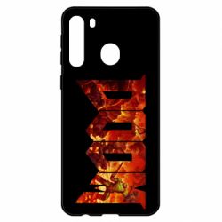Чехол для Samsung A21 Doom battle - PrintSalon