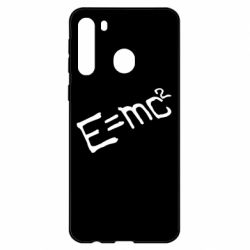 Чехол для Samsung A21 E=mc2 - PrintSalon