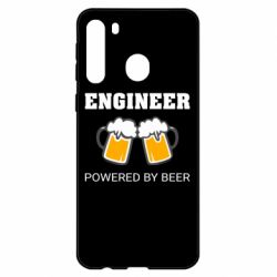 Чехол для Samsung A21 Engineer Powered By Beer - PrintSalon
