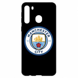 Чехол для Samsung A21 FC Manchester City Logo - PrintSalon